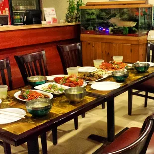 Traditional Chinese dinner!