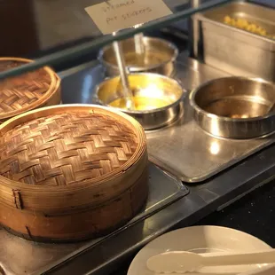 a variety of food items