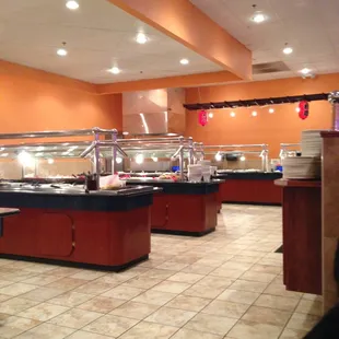 Buffet area