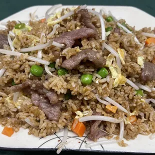 Beef fried rice