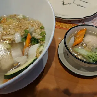 Sizzling Rice Soup