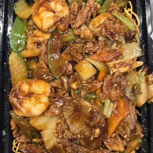 Double Pan Fried Noodles (Combo)