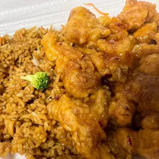 Orange chicken