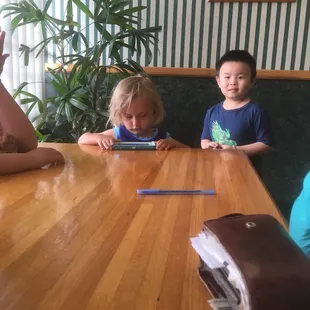 Fun little wanted to check in to make sure we happy at the table
