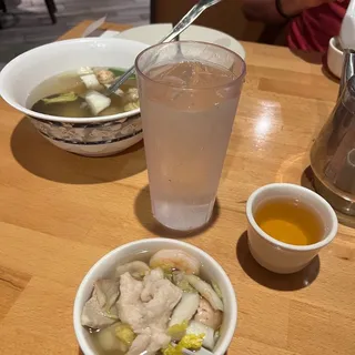 Hot and Sour Gourmet Wonton Soup
