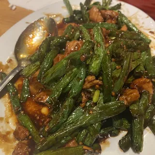 Chicken with Fresh String Beans
