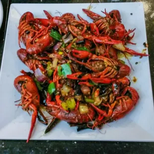 Spicy Crawl fish (麻辣小龙虾)