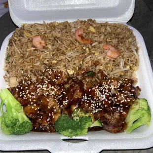 #13. Sesame Chicken Dinner Special