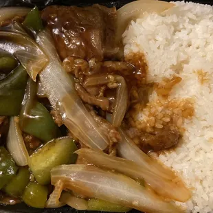 71. Pepper Steak with Onion