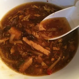 Excellent hot &amp; sour soup.