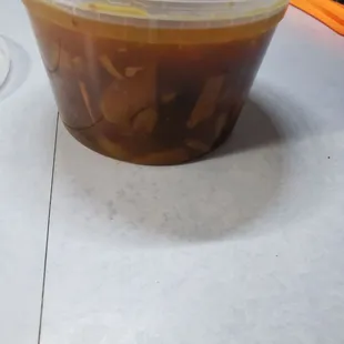 A lot of soup for 3.50