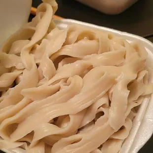 Noodles for lamb noodle soup