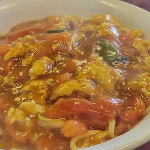Egg and Tomato Noodles