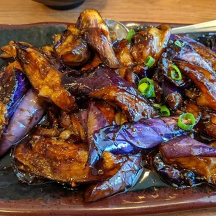 Stir Fried Eggplant in House Sauce