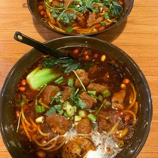 4. Soup Noodle with Ma La Beef