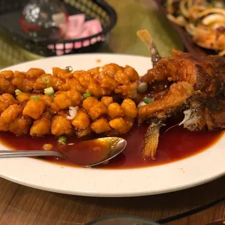 3. Fried Fish in Sweet and Sour Sauce/