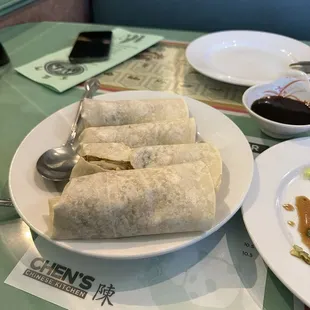 Couldn't wait went back and had Mushu shrimp burritos over the top 3 to 4 shrimp per burrito so yummy. Glad I went back.