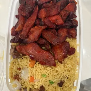 Boneless Spare Ribs Pork Fried Rice