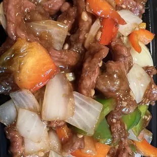 Bell peppers Beef