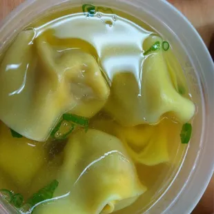Wonton soup