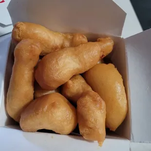 Oh man, sweet and sour chicken!! Fried goodness!