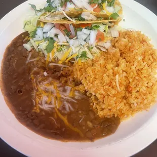 Crispy or soft tacos