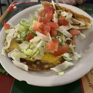 A chalupa and a crispy taco! Loved the crunch on that tortilla!