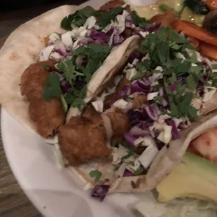 Fish Taco Plate