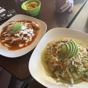 Chicken Pupusa Shrimp Pupusa