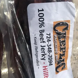 Hillbilly jerky ! Yum!