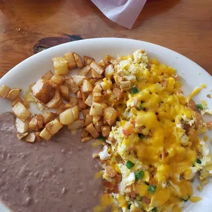 a plate of food