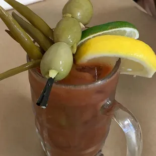 Signature Bloody Mary.  Goooood!