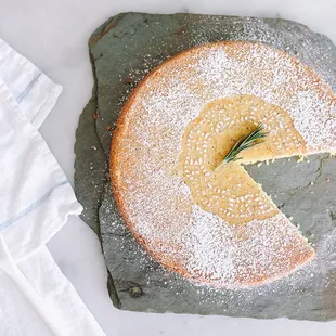 Rosemary Polenta Cake