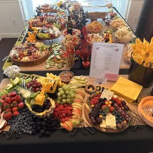 CHERcuterie Boards &amp; Sweets grazing tables are a great way to make a statement and feed all your guests something yummy fun!