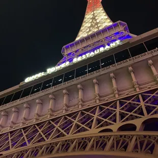 Underneath the Eiffel Tower