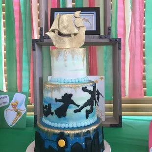 Strawberry cake with buttercream frosting