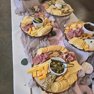 Charcuterie spread