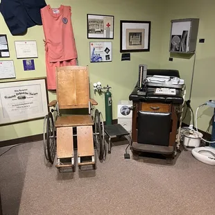 Old medical equipment