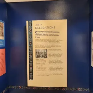 Cherokee delegations