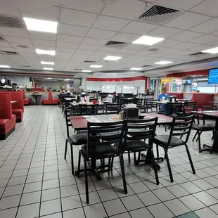 Still a large size dining room does get crowded on the weekends with locals