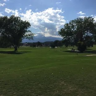 From the tee of the short course
