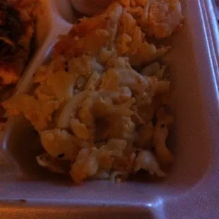 Rubbery, cold Mac &amp; cheese anyone?