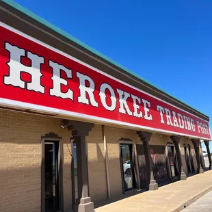 the front of the store