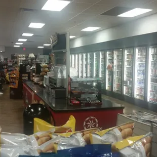 Cherokee Travel Plaza:  Drinks, sodas