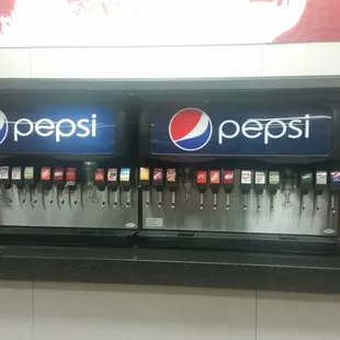 Cherokee Travel Plaza:  Fountain Drinks