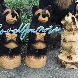 Bears Carved for special occasions