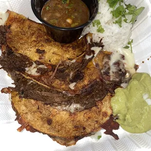 RUN DONT WALK!!!!! NEW: Birria Tacos are to die for, the flavors are melting on my tongue ‍. Delicious addition to the menu.