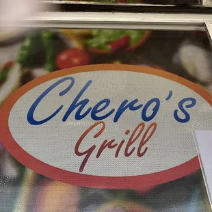 a close up of the sign