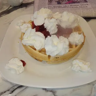 Fluffy waffle