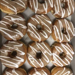 Special/custom order available at special pricing - maple raised with vanilla drizzle